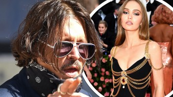 Con gái Johnny Depp chuộng đầm xẻ ngực sâu